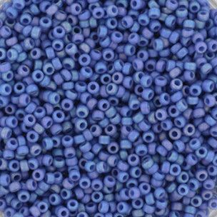 Miyuki seed beads perle,15 gram str. 15/0 / Midnatsblå